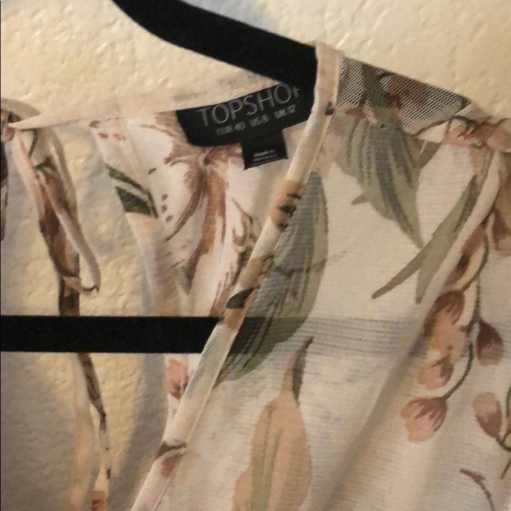 Topshop flowy floral dress - Picture 4 of 7